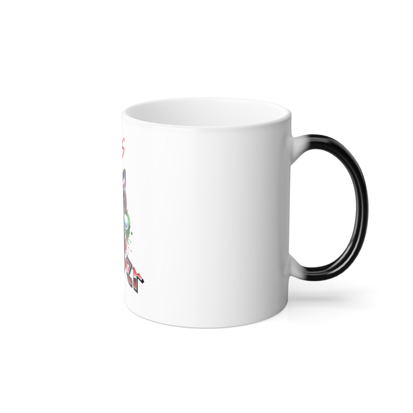 Color-Changing Mug — Santa’s Helper Dog Christmas 11oz