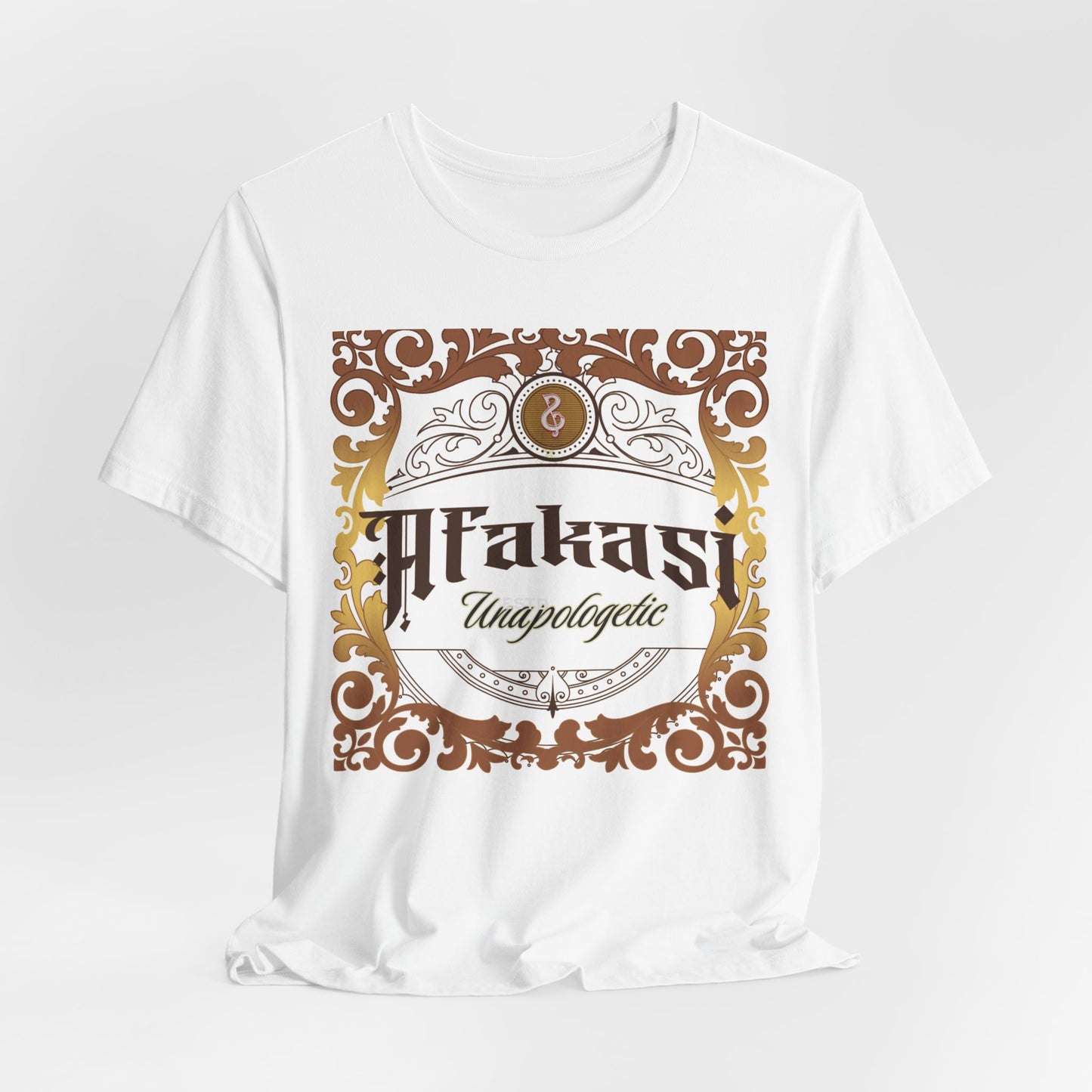 T-Shirt — "Afakasi Unapologetic" Vintage Crest Graphic Tee