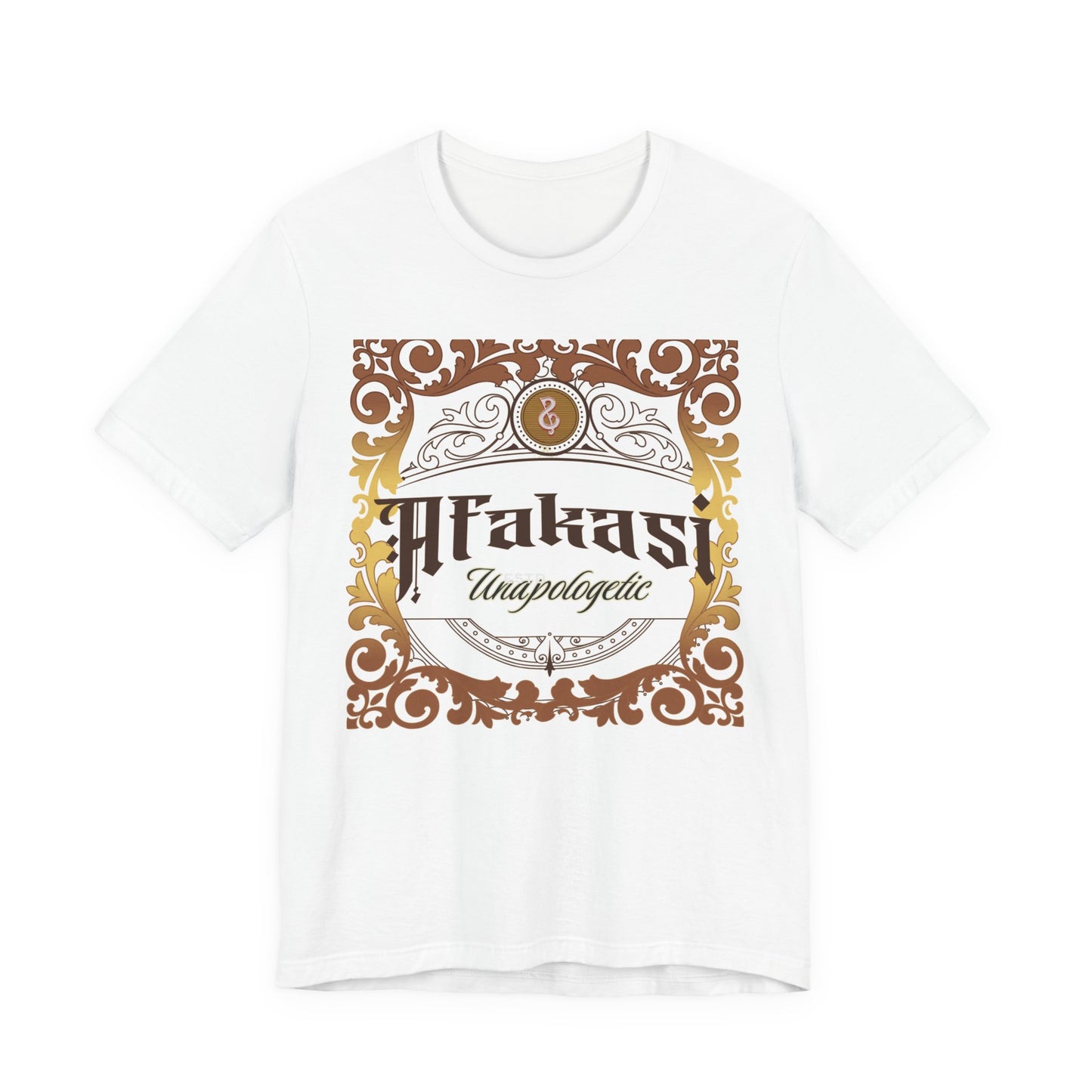 T-Shirt — "Afakasi Unapologetic" Vintage Crest Graphic Tee